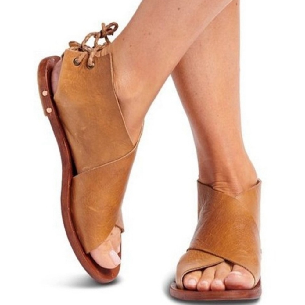 BEEK by Two Birds “Loon” Gladiator Sandals – Size 7 – Genuine Leather Comfort